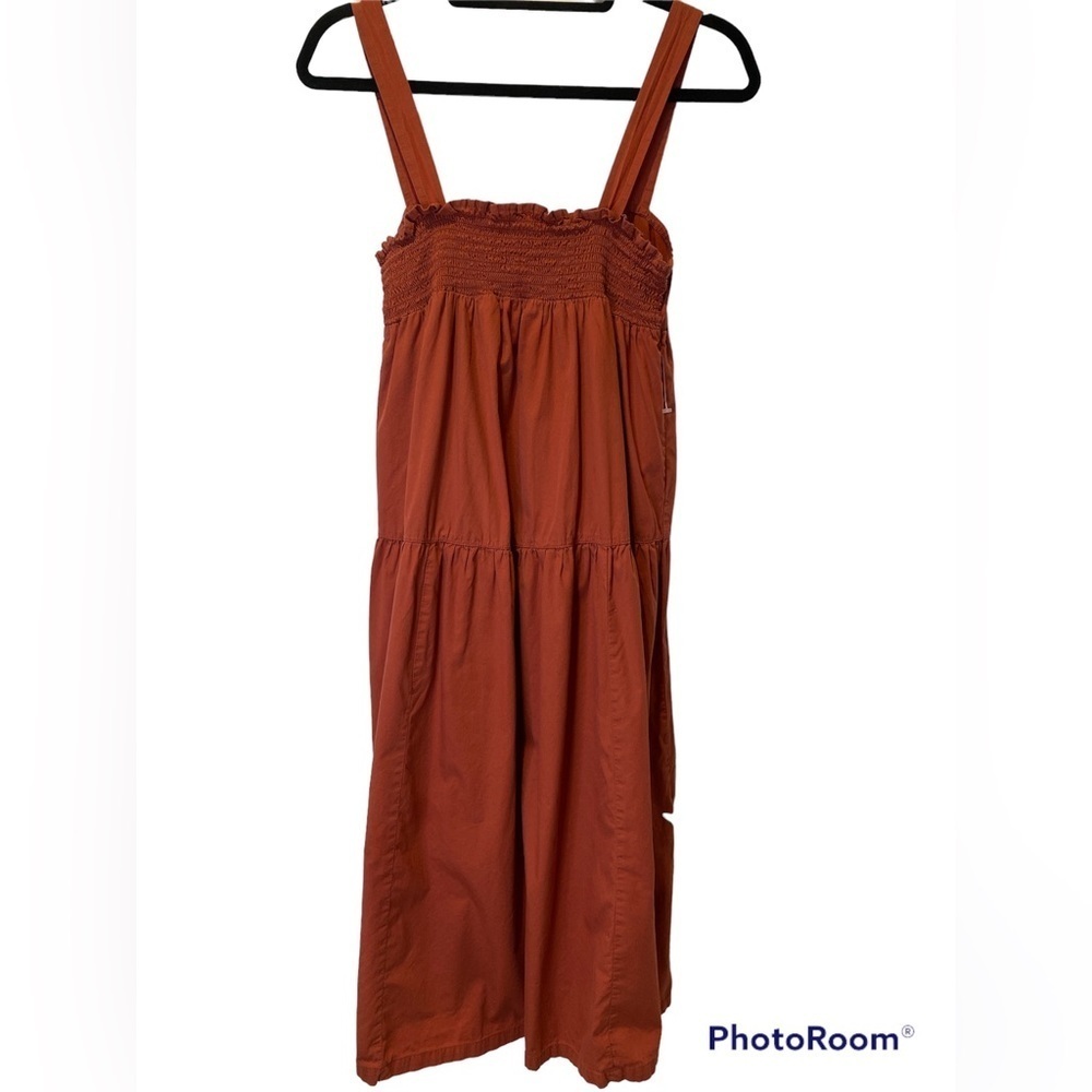 ASOS cmocked midi dress size 8
